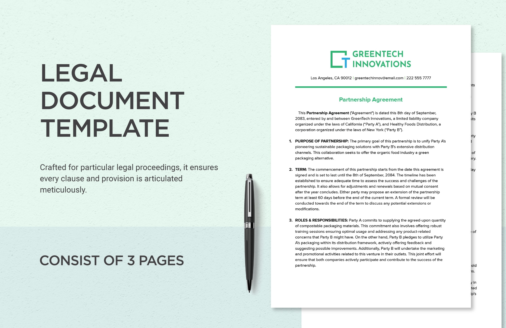 Legal Document Template In Word PDF Google Docs Download Template Legal Document Template In Word PDF Google Docs Download Template