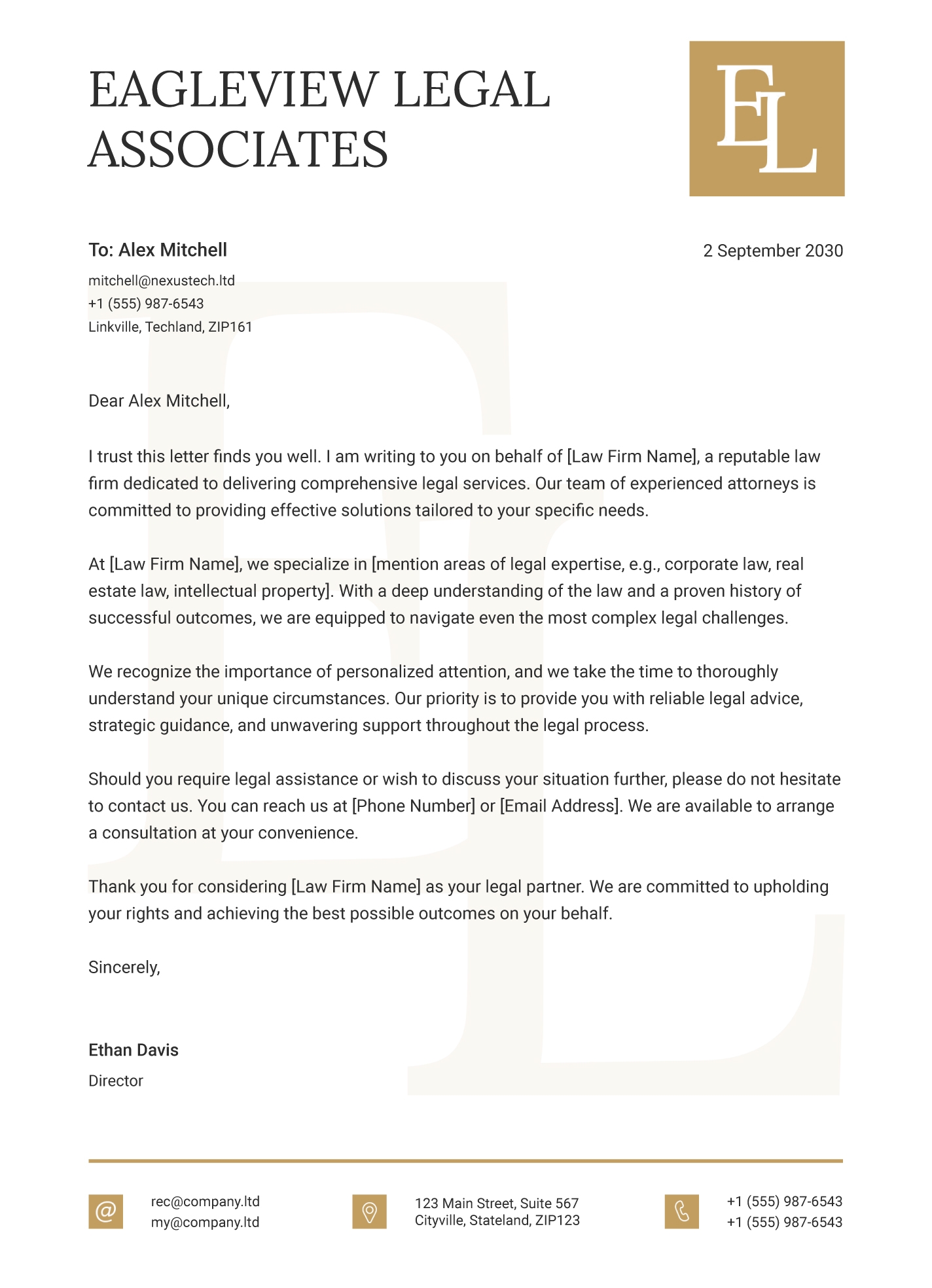 Legal Letterhead Free Google Docs Template Gdoc io Legal Letterhead Free Google Docs Template Gdoc io